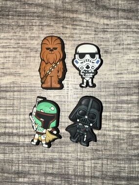 CROCS Star Wars Character Jibbitz Set - 4 Charms